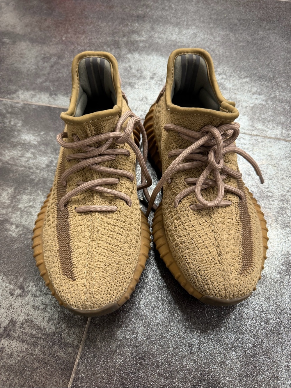 Yeezy Boost 350 V2 Tan/Brown Athletic Sneakers